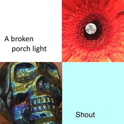 A Broken Porch Light (writing prompt)